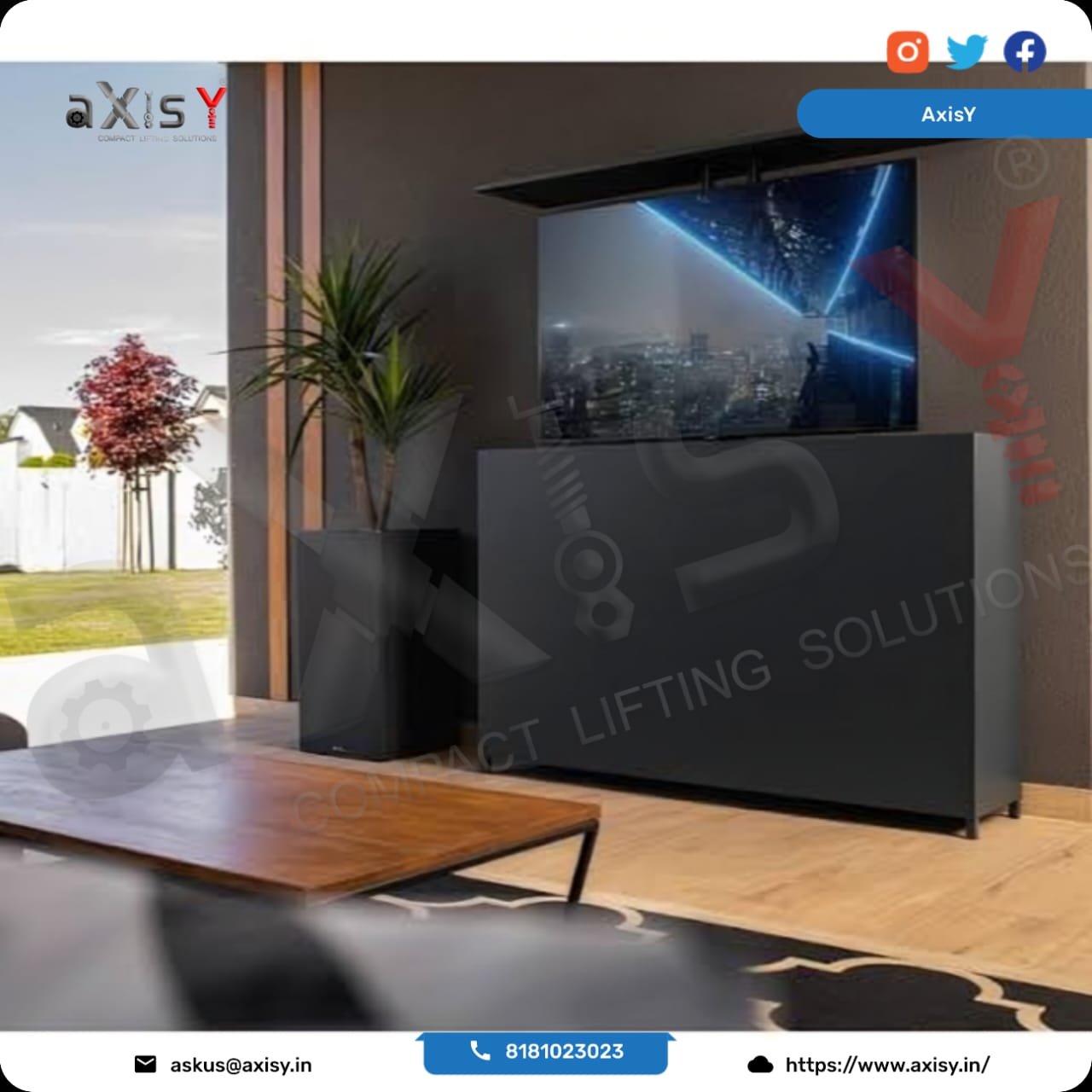 Elevate Your Entertainment Experience with AxisY TV Lifts